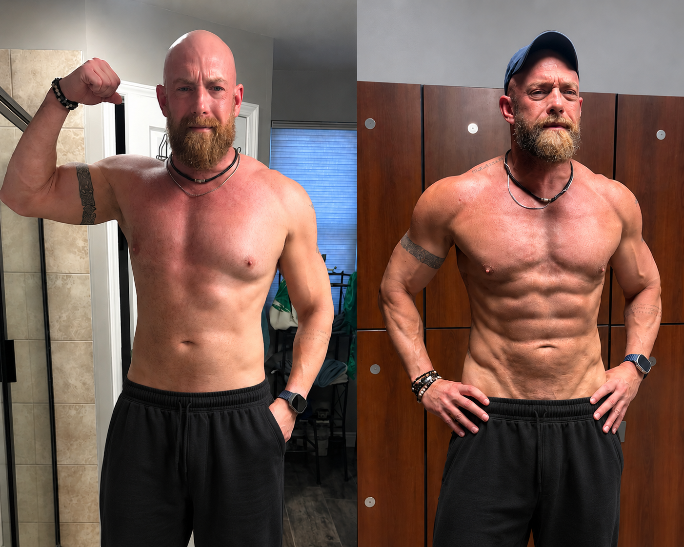 Doug's story, before and after